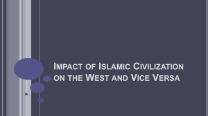 Impact of Islamic civilization on west