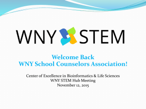 WNY STEM Meeting 11 12 15