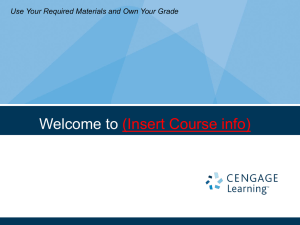 Cengage PowerPoint Template