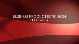(4520) Sport Business Extension Feedback