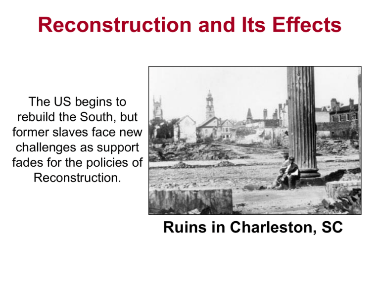 Reconstruction Anderson School District One