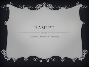 Hamlet character PowerPoint