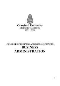 doc - Crawford University