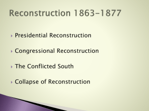Congressional Reconstruction
