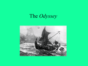 The Odyssey, Books 1-4, 6, 8, 14