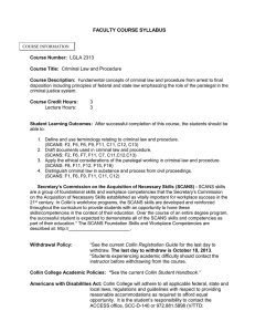 Course Number: LGLA 2313 - Collin College Faculty Website