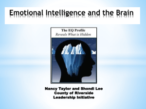 Emotional Intelligence - Leadership Initiative