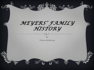Meyers* family history