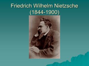 Friedrich Nietzsche (1844