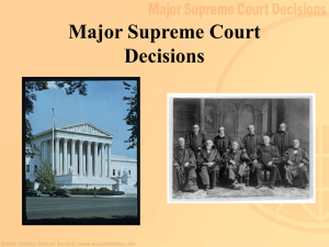 Judicial Review and Marbury v Madison ppt