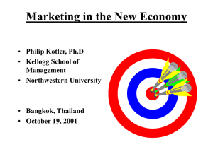 Marketing in the New Economy