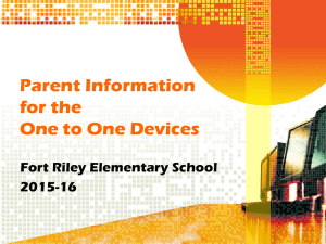 One to One Devices 3-5 - Geary County Schools USD 475