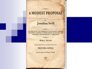 “A Modest Proposal”