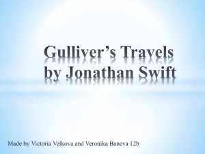 Gulliver´s Travels by Jonathan Swift