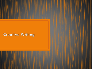 Creative Writing - Greer Middle College || Building the Future
