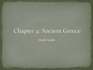 Unit 2: Ancient Greece
