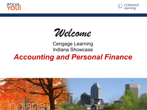 Managing Your Personal Finances