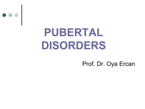 DELAYED PUBERTY