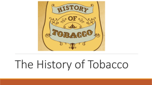 what is tobacco?