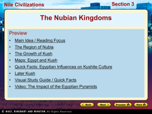3.3 The Nubian Kingdom