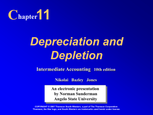 Depreciation & Depletion