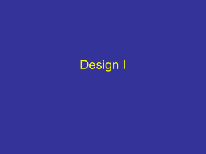 Design I