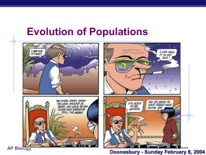 population genetics