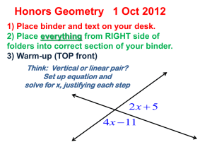 Geometry-1 Oct 2012- 2.6 Parallel Line - Shope-Math