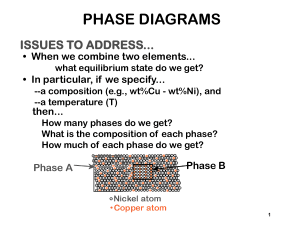 CHAPTER 10: PHASE DIAGRAMS