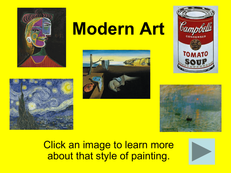 presentation about modern art