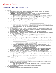 CH 31 Notes