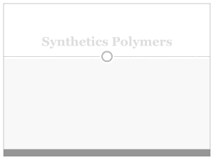 Synthetics Polymers