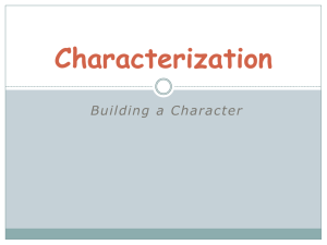 Characterization - Demarest School