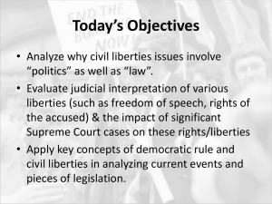 Civil Liberties Amendments