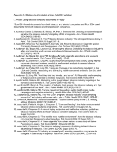 Appendix 3. Citations to all included articles (total 361 articles) I