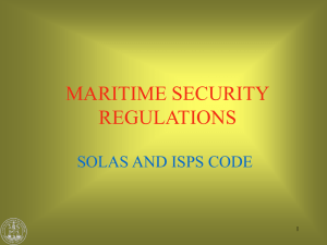 maritime security regulations and their implications
