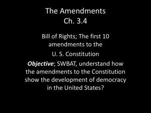 The Amendments Ch. 3.4