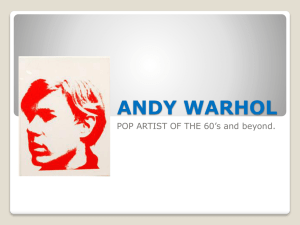 andy warhol - Wikispaces