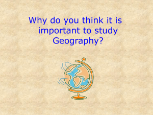 The Five Themes of Geography