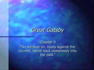 Gatsby Chapter 9