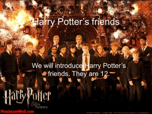 Harry Potter's friends - College Evariste Galois