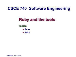 Lec02-RubyIntro - Computer Science & Engineering