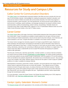 Career Center - The University of Texas at Dallas