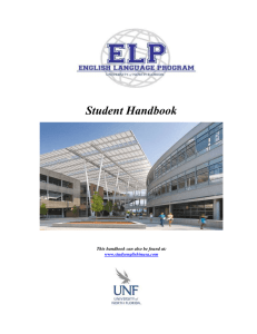 Student Handbook - University of North Florida