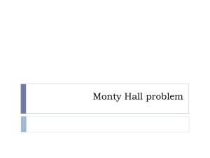 Monty Hall problem