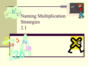 Multiplying With More Than Two Numbers
