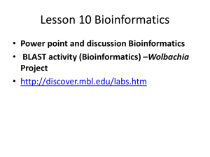 Bioinformatics and genomics PPT - BLI-Research-Synbio