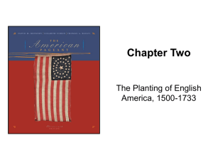 Kennedy, The American Pageant Chapter 2