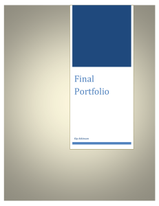 Final Portfolio