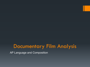 Documentary Film Analysis
